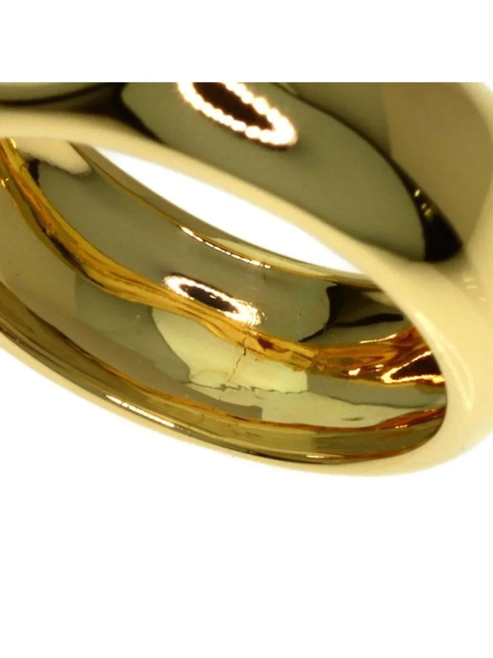 Tiffany & Co Full Heart Ring 18k Yellow Gold - Picture 8 of 10